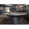 Casting en acier Ball Mill End Cover Loing